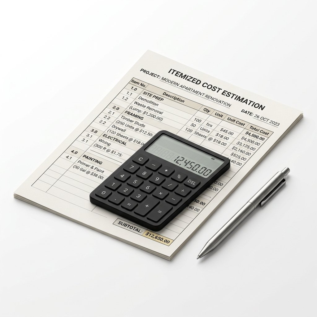 Rate analysis calculator and sheets